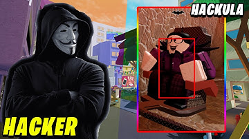HACKER vs HACKULA.. (Roblox Arsenal)