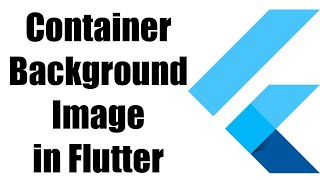 Flutter How To Give A Container A Background Image