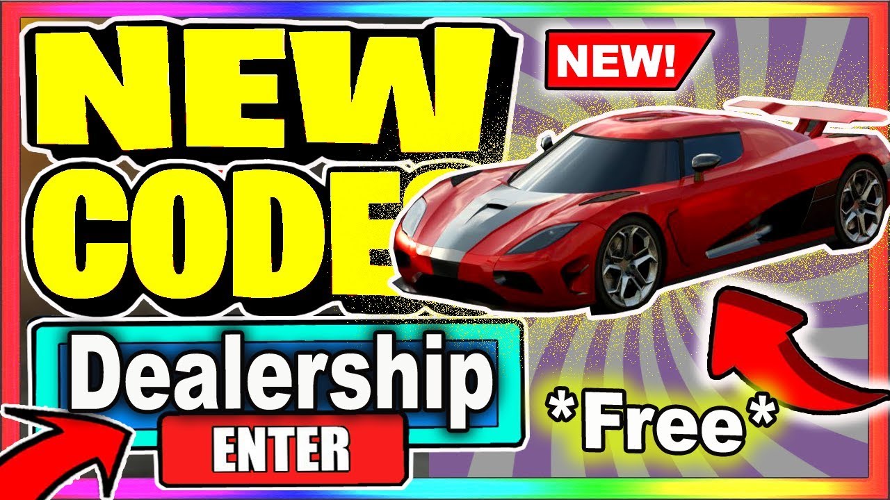 All New Secret Codes Roblox Dealership Simulator Youtube - car dealership simulator roblox codes