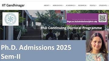 IIT Gandhinagar PhD Admission 2025 | No JRF/NET Required | Earn ₹37K Stipend!