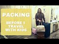 PACKING BEFORE I TRAVEL WITH KIDS | BHAAVYA KAPUR