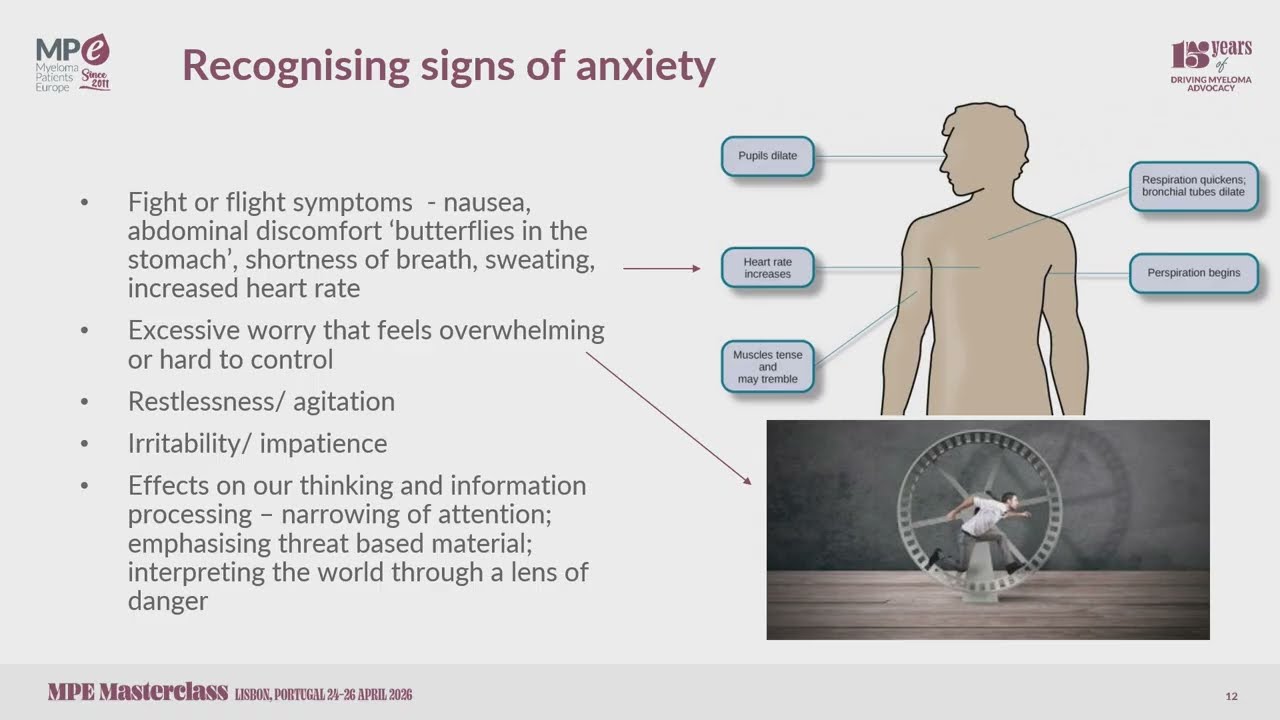 MPE Masterclass 2026 - Supporting patients and caregivers in managing anxiety