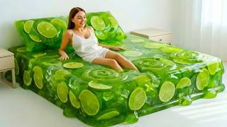 Which Dream Bed Would You Choose? 🍋‍🟩🛌✨| The Ultimate Satisfying Oddly Asmr Experience