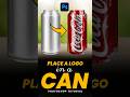 How to Place Logo on Bottle in Photoshop - Tutorial #photoshoptutorial #photohop #shortvideo