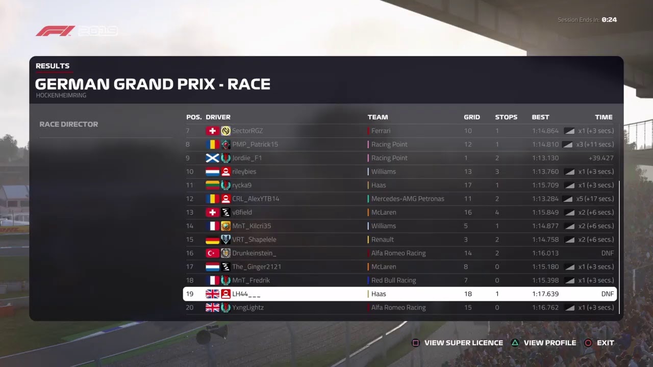Commentary: LOR F1 Germany | Round 10