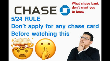 How to get approved For a Chase Credit Card( Do not apply Until you Watch this!!!)chase 5/24 rule
