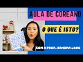 Nanumcoreano  6 aula de coreano  o que  isto