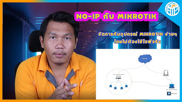 วิธีการผูก DNS NO-IP กับอุปกรณ์ MikroTik | ตั้งค่าง่ายๆ | By KAP NETWORK