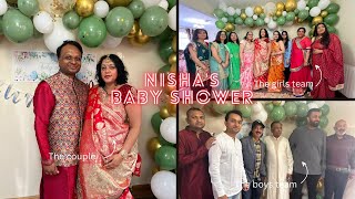Viren and Nishas baby shower | Shrimant ceremony in UK | Gujrati Godh bharai ceremony in London