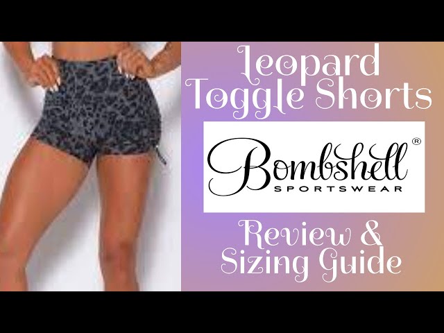 NEW Bombshell Sportswear Leopard Toggle Short Review: Hype or the Best  Squatproof Shorts?Try On Haul 