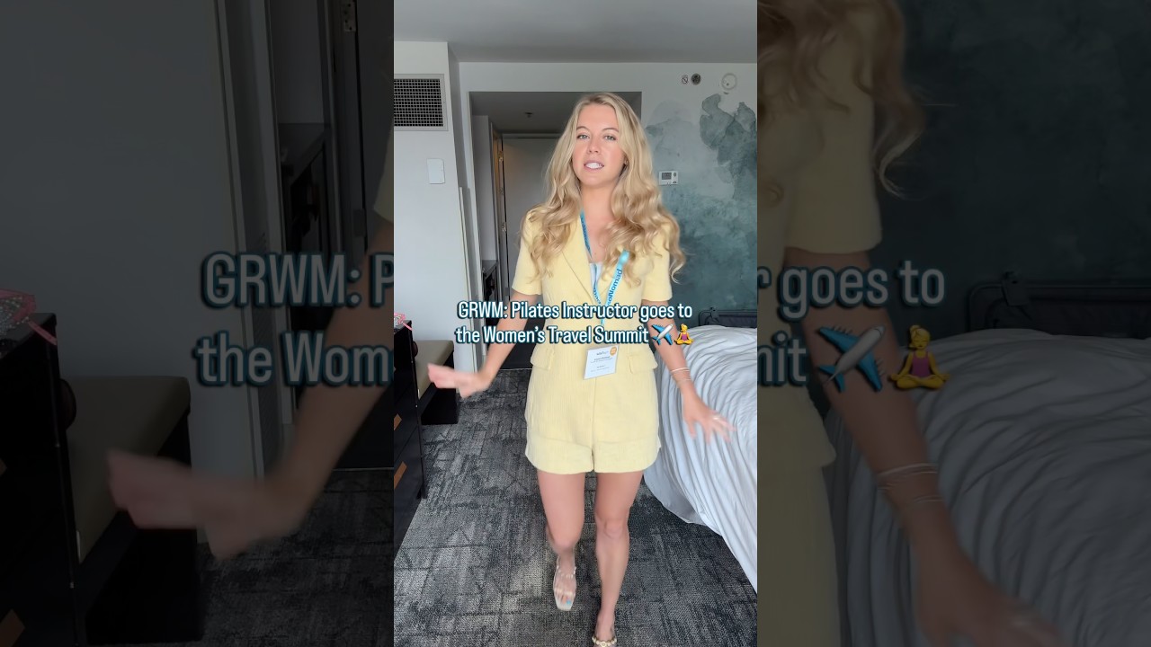 What I Wore to the Women's Travel Summit: From Power Suits to Pilates Leggings 💼🧘🏼‍♀️