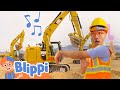 Im an excavator  brand new blippi excavator song  fun educational songs for kids