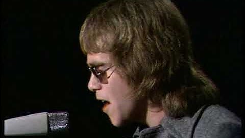 Elton John "Border Song" Earliest Surviving TV Broadcast (Swiss TV 1970)