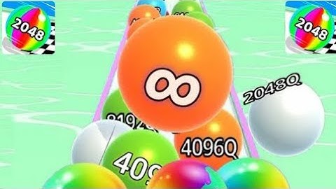 Ball Run 2048 - Gameplay Walkthrough Tutorial Levels (iOS, Android NinjaX YT is live! part - 214