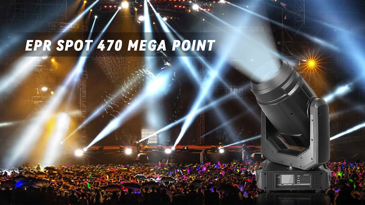 MOKA SFX EPR 470 MegaPointe / Incredible Moving Head Lighting Fixture