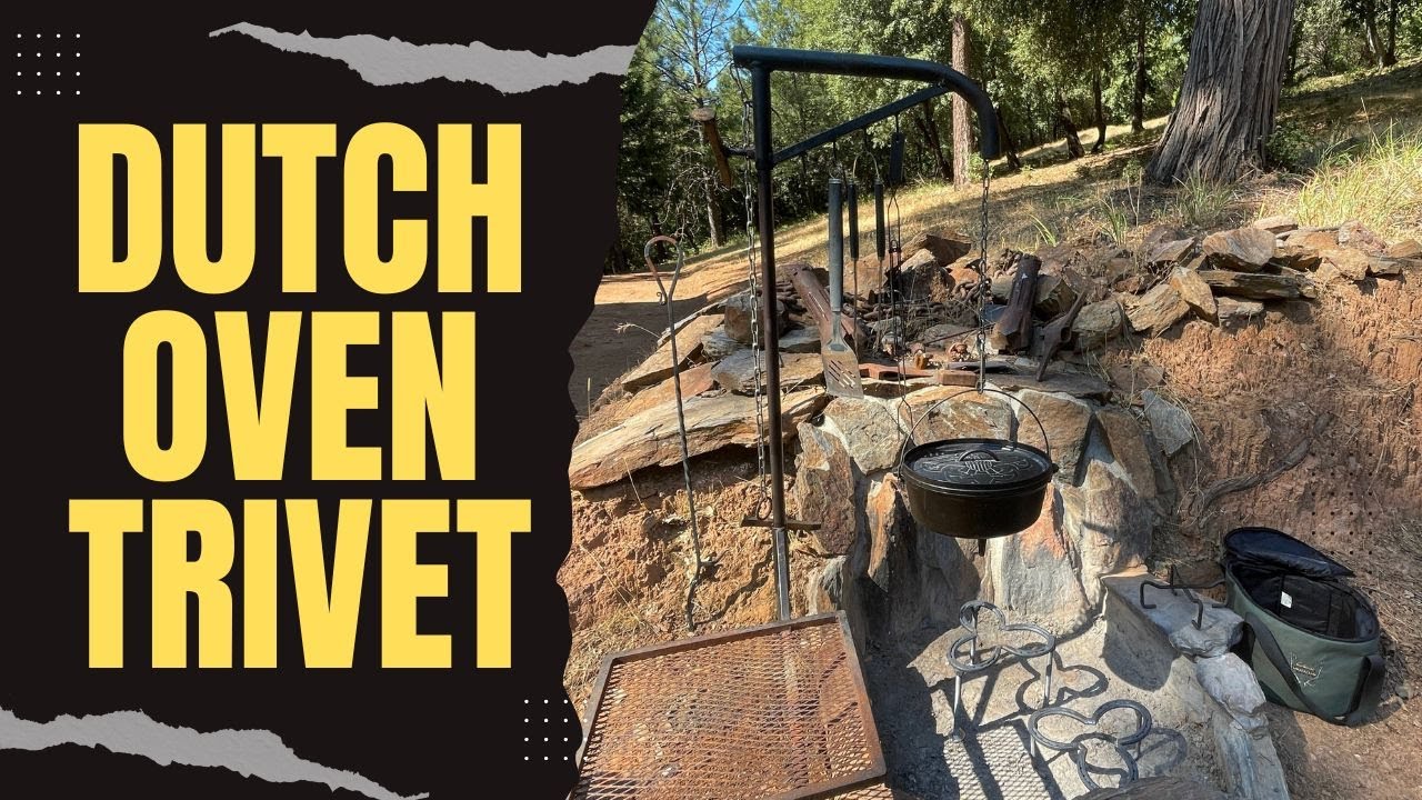 How to Make a Horseshoe Dutch Oven Trivet 