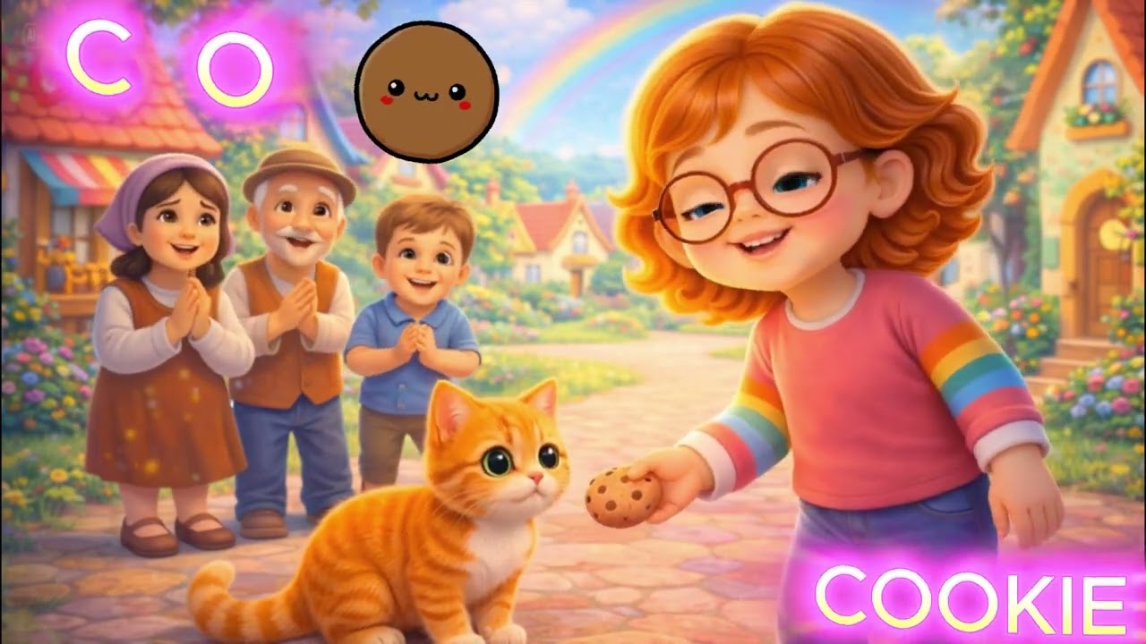 Курс алфавита для детей | Изучаем буквы и звуки с Lumi Baby – C Phonics (CA CO CU) - Эпизод 3