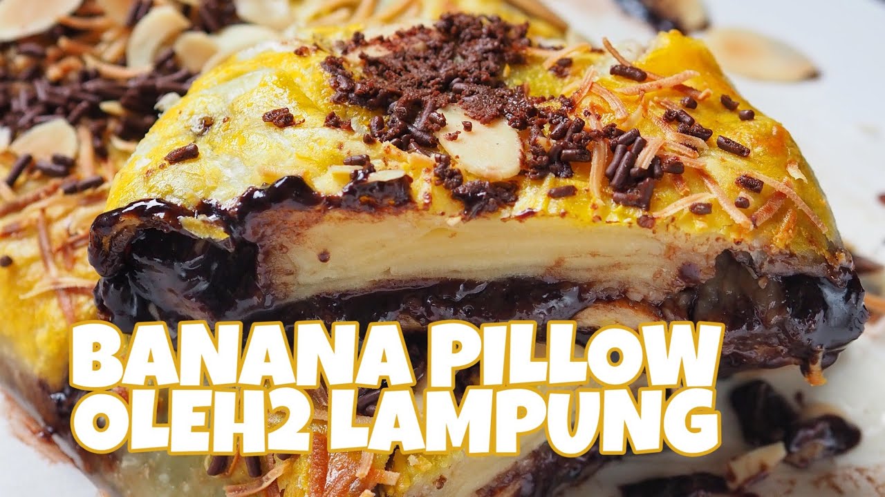Oleh2 lampung BANANA PILLOW YouTube