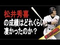 【プロ野球】松井秀喜の成績詳しくみてみた【成績】【年俸】