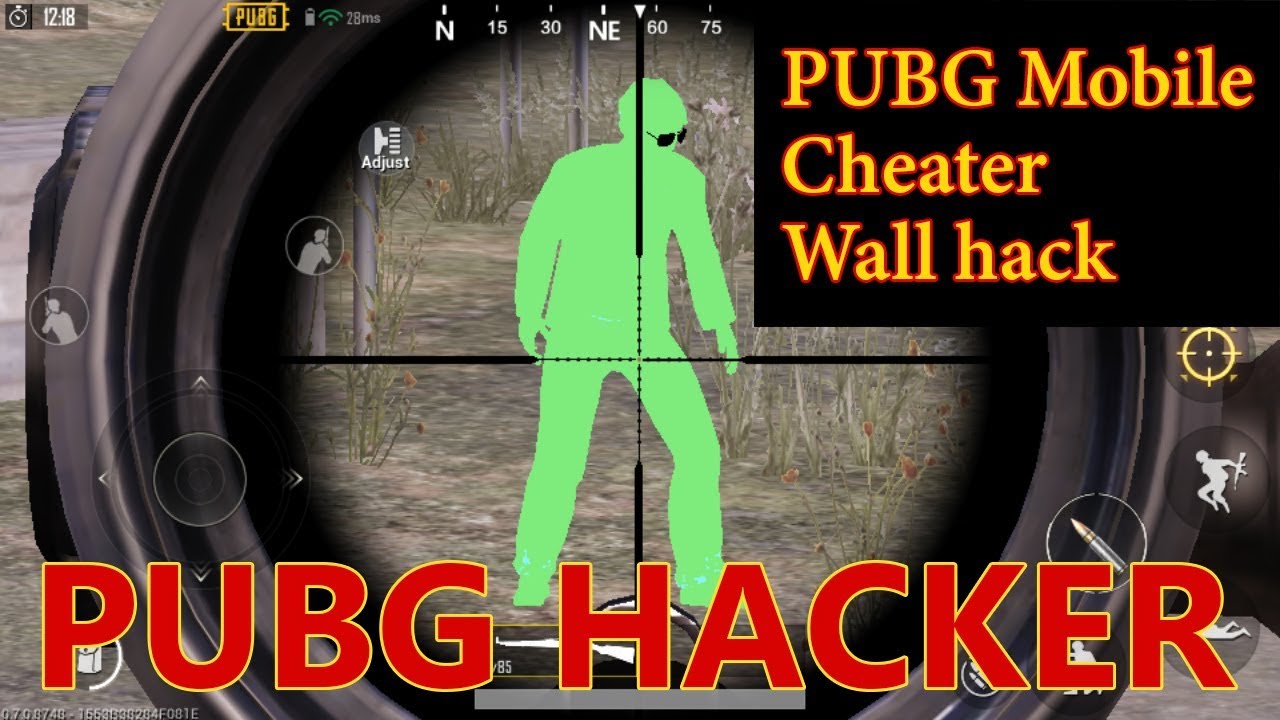 [ðŸ”´HINDI] PUBG MOBILE Wall hackerðŸŽ® 1st Time I met a Hacker #PUBGhacker - 