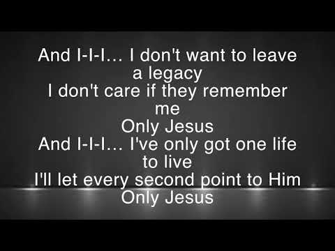 Casting Crowns-Only Jesus (new song)with lyrics