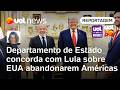 Departamento de Estado converge com Lula ao dizer que EUA abandonou Américas para a China | Sanches
