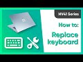 NV41 Series: How to replace the keyboard