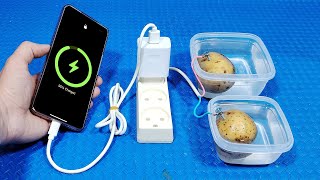 How to make free energy using two potato (100% Real) | Simple Tips