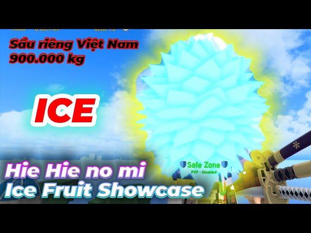 Hie hie no mi - Ice Fruit in King Legacy showcase