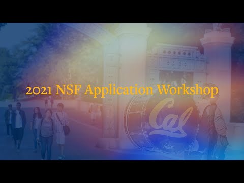 2021 NSF Application Workshop