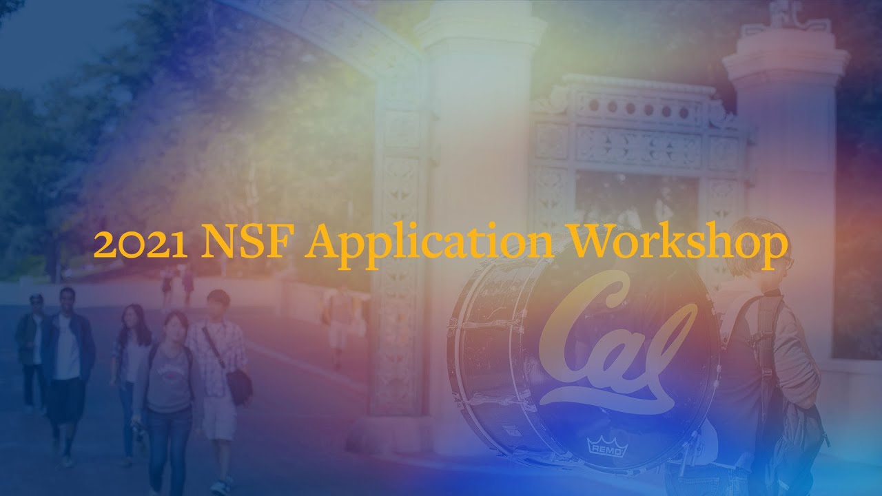 2021 NSF Application Workshop