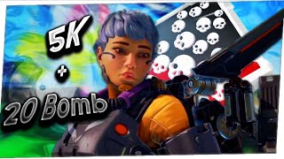 20 Kills 5000 Damage In Ranked (Apex Legends Season 11)