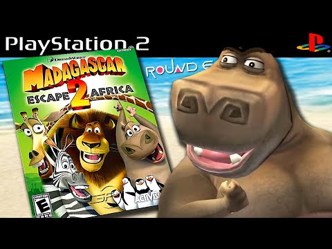 Madagascar 2 for PS2 was COPIED by Round 6 and I can PROVE IT