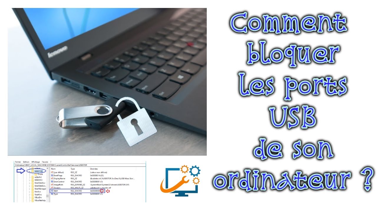 Comment bloquer les ports USB de votre PC ? YouTube
