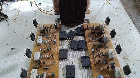 Nâng cấp sò công suất Ampli và những điều cần lưu ý