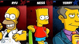Smash Mods Ultimate Viewer Request Homer And Bart Vs Principal Skinner