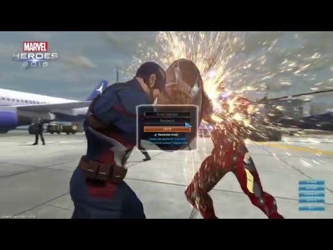 Marvel Heroes - Captain America: Civil War Log-On Screen and Events!