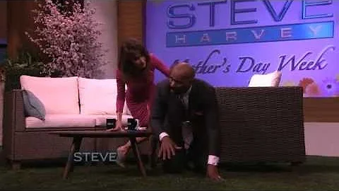 Steve Harvey breaks Susan Lucci's cookie!