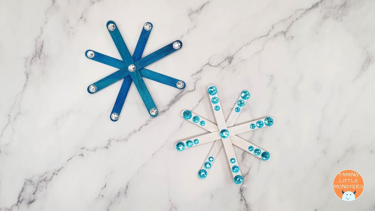 Fun & Easy Snowflake Crafts for Kids - Messy Little Monster