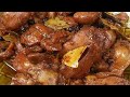 Adobong Atay ng Manok /  Chicken Liver Adobo