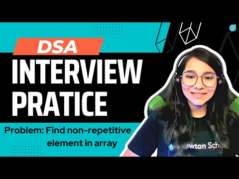 Find non-repetitive element | DSA Interview Questions | Hindi | Part 4