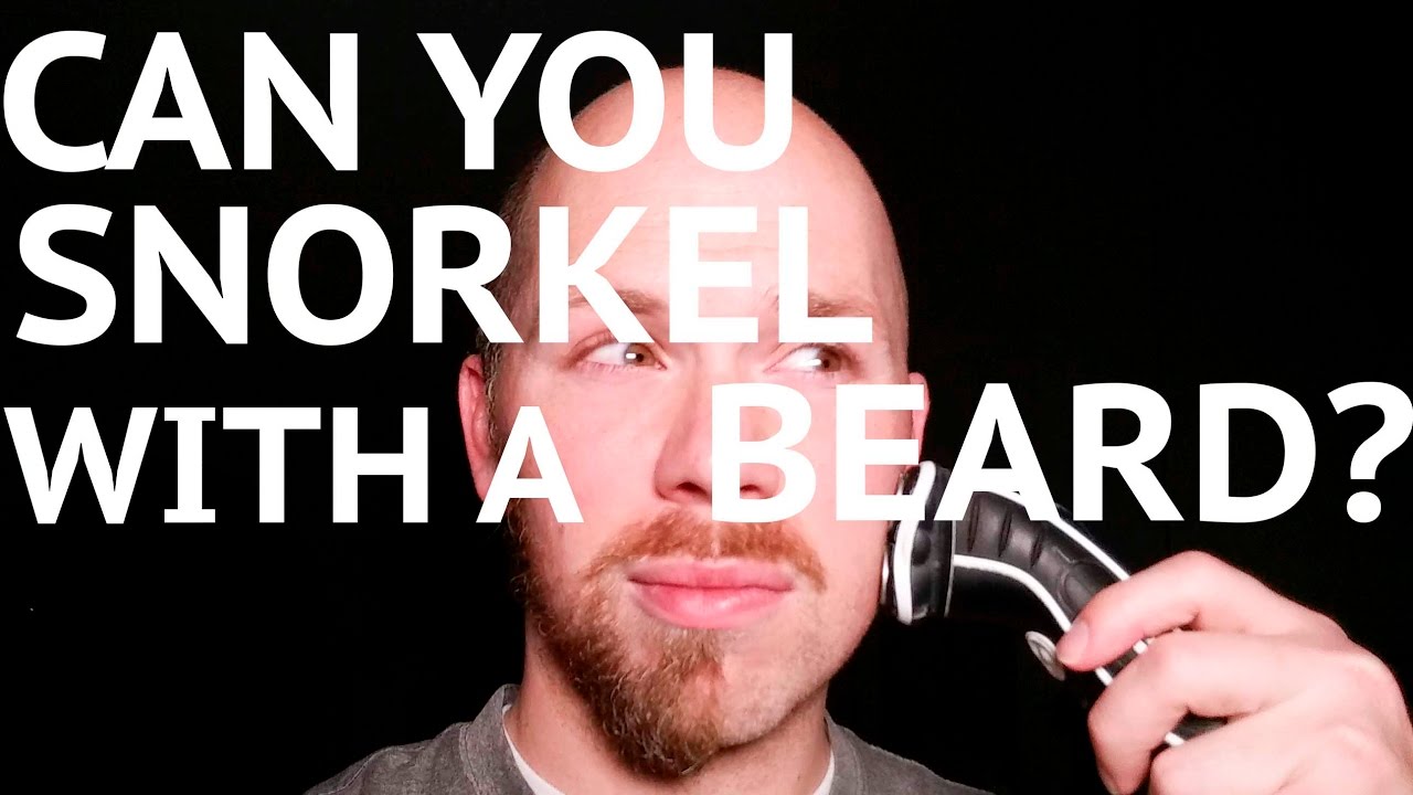 Beard vs Snorkel Mask YouTube