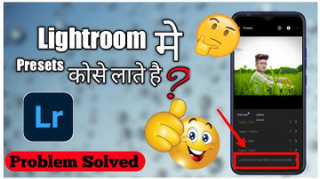 How to Import  Lightroom Presets || Lightroom por Presets Kaisa Late ha ? || New Tips 2021