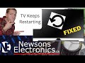 Easy fix samsung smart tv keep restarting  un55tu8500f