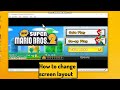 Citra emulator How to change Layout Screen