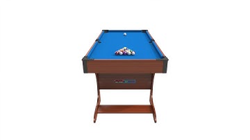 BCE 4ft6 Clifton FOLDING Pool Table PT2046D