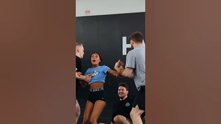 I'm down again 😑 #cheer #stunt #shorts