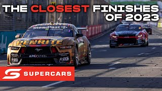 The closest finishes from the 2023 season | Supercars 2023