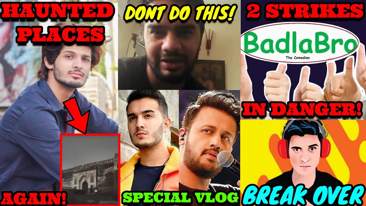 Shahmeer Abbas Shah Went To HAUNTED PLACE AGAIN! - Badla Brother Channel IN DANGER - IrfanJunejo SAD