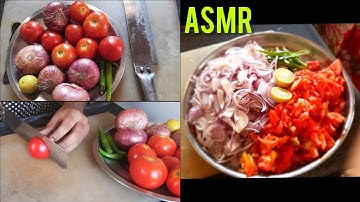 MUST WATCH DONT MISS IT | ASMR | Cutting tomatoes with ultra sharp knife | Satisfying ASMR india |